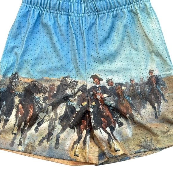 Bravest Studios Cowboy Horses Shorts - Picture 2 of 4